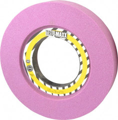Tru-Maxx - 12" Diam x 5" Hole x 2" Thick, J Hardness, 46 Grit Surface Grinding Wheel - Aluminum Oxide, Type 7, Coarse Grade, 2,069 Max RPM, Vitrified Bond, Two-Side Recess - Exact Tooling