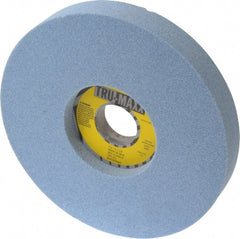 Tru-Maxx - 7" Diam x 1-1/4" Hole x 1" Thick, K Hardness, 60 Grit Surface Grinding Wheel - Ceramic, Type 5, Medium Grade, 3,600 Max RPM, Vitrified Bond, One-Side Recess - Exact Tooling