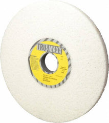 Tru-Maxx - 8" Diam x 1-1/4" Hole x 1/2" Thick, G Hardness, 46 Grit Surface Grinding Wheel - Aluminum Oxide, Type 1, Coarse Grade, 3,105 Max RPM, Vitrified Bond, No Recess - Exact Tooling