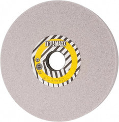 Tru-Maxx - 8" Diam x 1-1/4" Hole x 1" Thick, I Hardness, 46 Grit Surface Grinding Wheel - Aluminum Oxide, Type 5, Coarse Grade, 3,600 Max RPM, Vitrified Bond, One-Side Recess - Exact Tooling