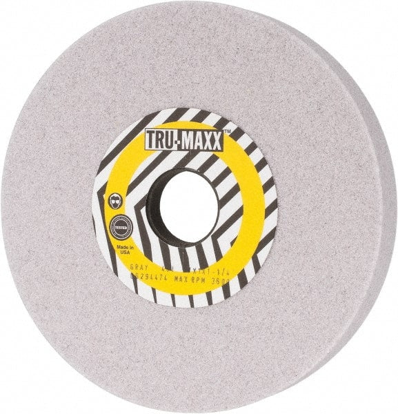 Tru-Maxx - 7" Diam x 1-1/4" Hole x 1" Thick, I Hardness, 46 Grit Surface Grinding Wheel - Aluminum Oxide, Type 5, Coarse Grade, 3,600 Max RPM, Vitrified Bond, One-Side Recess - Exact Tooling