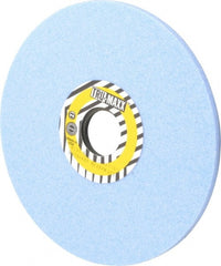 Tru-Maxx - 7" Diam x 1-1/4" Hole x 1/4" Thick, J Hardness, 60 Grit Surface Grinding Wheel - Ceramic, Type 1, Medium Grade, 3,600 Max RPM, Vitrified Bond, No Recess - Exact Tooling