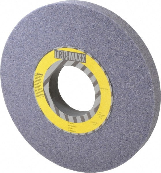 Tru-Maxx - 10" Diam x 3" Hole x 1" Thick, I Hardness, 46 Grit Surface Grinding Wheel - Aluminum Oxide, Type 1, Coarse Grade, 3,250 Max RPM, Vitrified Bond, No Recess - Exact Tooling
