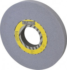 Tru-Maxx - 10" Diam x 3" Hole x 1" Thick, K Hardness, 60 Grit Surface Grinding Wheel - Aluminum Oxide, Type 1, Medium Grade, 3,250 Max RPM, Vitrified Bond, No Recess - Exact Tooling