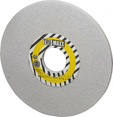 Tru-Maxx - 6" Diam x 1-1/4" Hole x 1/4" Thick, K Hardness, 60 Grit Surface Grinding Wheel - Aluminum Oxide, Type 1, Medium Grade, 5,410 Max RPM, Vitrified Bond, No Recess - Exact Tooling