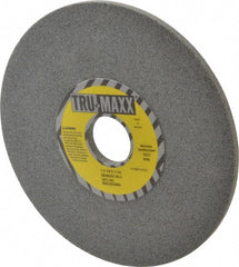 Tru-Maxx - 7" Diam x 1-1/4" Hole x 1/4" Thick, J Hardness, 60 Grit Surface Grinding Wheel - Aluminum Oxide, Type 1, Medium Grade, 3,600 Max RPM, Vitrified Bond, No Recess - Exact Tooling