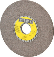Tru-Maxx - 7" Diam x 1-1/4" Hole x 1/4" Thick, H Hardness, 46 Grit Surface Grinding Wheel - Aluminum Oxide, Type 1, Coarse Grade, 3,600 Max RPM, Vitrified Bond, No Recess - Exact Tooling