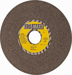 Tru-Maxx - 7" Diam x 1-1/4" Hole x 1/4" Thick, I Hardness, 60 Grit Surface Grinding Wheel - Aluminum Oxide, Type 1, Medium Grade, 3,600 Max RPM, Vitrified Bond, No Recess - Exact Tooling