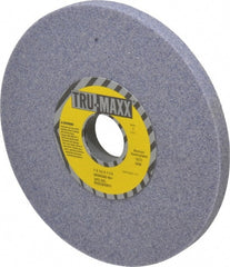 Tru-Maxx - 7" Diam x 1-1/4" Hole x 1/2" Thick, I Hardness, 46 Grit Surface Grinding Wheel - Aluminum Oxide, Type 1, Coarse Grade, 3,600 Max RPM, Vitrified Bond, No Recess - Exact Tooling