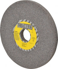 Tru-Maxx - 7" Diam x 1-1/4" Hole x 1/2" Thick, J Hardness, 46 Grit Surface Grinding Wheel - Aluminum Oxide, Type 1, Coarse Grade, 3,600 Max RPM, Vitrified Bond, No Recess - Exact Tooling