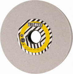 Tru-Maxx - 7" Diam x 1-1/4" Hole x 1" Thick, I Hardness, 60 Grit Surface Grinding Wheel - Aluminum Oxide, Type 1, Medium Grade, 3,600 Max RPM, Vitrified Bond, No Recess - Exact Tooling