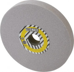 Tru-Maxx - 8" Diam x 1-1/4" Hole x 1" Thick, I Hardness, 46 Grit Surface Grinding Wheel - Aluminum Oxide, Type 1, Coarse Grade, 3,105 Max RPM, Vitrified Bond, No Recess - Exact Tooling