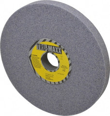 Tru-Maxx - 8" Diam x 1-1/4" Hole x 3/4" Thick, I Hardness, 46 Grit Surface Grinding Wheel - Aluminum Oxide, Type 1, Coarse Grade, 3,105 Max RPM, Vitrified Bond, No Recess - Exact Tooling
