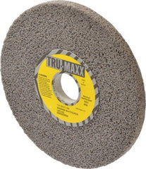Tru-Maxx - 7" Diam x 1-1/4" Hole x 1/2" Thick, H Hardness, 46 Grit Surface Grinding Wheel - Aluminum Oxide, Type 1, Coarse Grade, 3,600 Max RPM, Vitrified Bond, No Recess - Exact Tooling