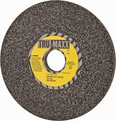 Tru-Maxx - 7" Diam x 1-1/4" Hole x 1/2" Thick, I Hardness, 46 Grit Surface Grinding Wheel - Aluminum Oxide, Type 1, Coarse Grade, 3,600 Max RPM, Vitrified Bond, No Recess - Exact Tooling