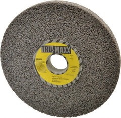 Tru-Maxx - 8" Diam x 1-1/4" Hole x 3/4" Thick, G Hardness, 46 Grit Surface Grinding Wheel - Aluminum Oxide, Type 1, Coarse Grade, 3,105 Max RPM, Vitrified Bond, No Recess - Exact Tooling