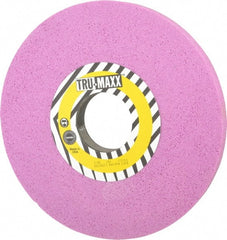 Tru-Maxx - 12" Diam x 3" Hole x 1" Thick, G Hardness, 46 Grit Surface Grinding Wheel - Aluminum Oxide, Type 1, Coarse Grade, 2,069 Max RPM, Vitrified Bond, No Recess - Exact Tooling