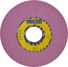Tru-Maxx - 12" Diam x 3" Hole x 1" Thick, H Hardness, 46 Grit Surface Grinding Wheel - Aluminum Oxide, Type 1, Coarse Grade, 2,705 Max RPM, Vitrified Bond, No Recess - Exact Tooling