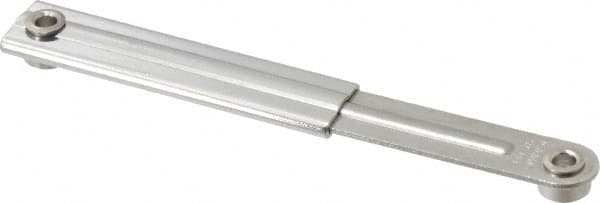 Sugatsune - 4-13/32" OAL x 39/64" Wide, 13.2 Lb Capacity, Ultra Mini Lid Stay - Only One Stay per Lid Required, 5/32" Mounting Hole Diam, 90° Max Opening, Polished 304 & 303 Stainless Steel & Polyacetal - Exact Tooling