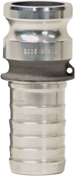Dixon Valve & Coupling - 1" Aluminum Cam & Groove Suction & Discharge Hose Male Adapter Hose Shank - Part E, 250 Max psi - Exact Tooling