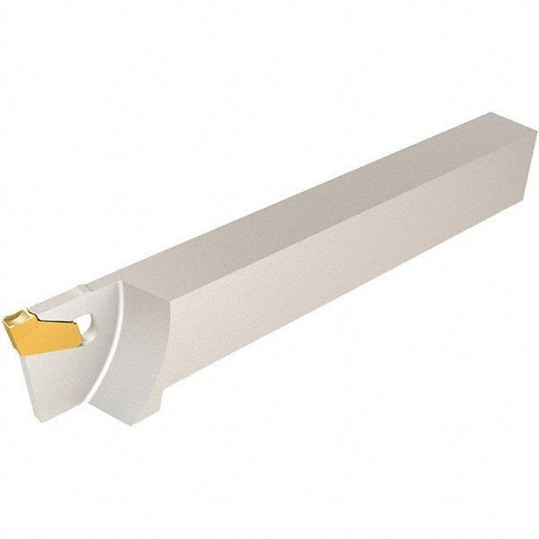 Iscar - External Thread, 2.7mm Min Groove Width, 150mm OAL, Right Hand Indexable Grooving Cutoff Toolholder - 25mm Shank Height x 25mm Shank Width, GF.. Insert Style, SGTF Toolholder Style, Series Self-Grip - Exact Tooling