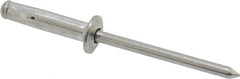RivetKing - Size 0523 Dome Head Aluminum Tri Folding Blind Rivet - Aluminum Mandrel, 0.04" to 0.275" Grip, 0.315" Head Diam, 0.165" to 0.178" Hole Diam, 0.81" Length Under Head, 5/32" Body Diam - Exact Tooling