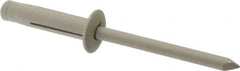 RivetKing - Size 0625 Dome Head Aluminum Tri Folding Blind Rivet - Aluminum Mandrel, 0.04" to 0.354" Grip, 0.386" Head Diam, 0.196" to 0.209" Hole Diam, 0.906" Length Under Head, 3/16" Body Diam - Exact Tooling