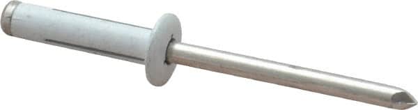 RivetKing - Size 0625 Dome Head Aluminum Tri Folding Blind Rivet - Aluminum Mandrel, 0.04" to 0.354" Grip, 0.386" Head Diam, 0.196" to 0.209" Hole Diam, 0.906" Length Under Head, 3/16" Body Diam - Exact Tooling