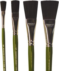 Wooster Brush - 3/4" Camel Hair Artist's Paint Brush - 3/4" Wide, 1" Bristle Length, 5-19/32" Plastic Handle - Exact Tooling