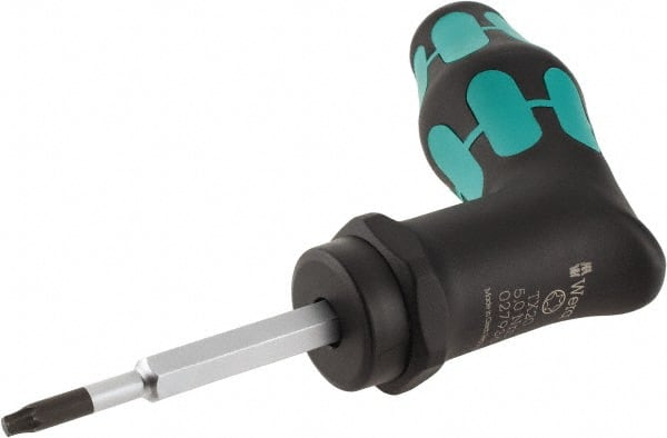 Wera - 1 Piece, 5 Max N/m, Preset Torque Limiting Screwdriver - 1 Piece - Exact Tooling