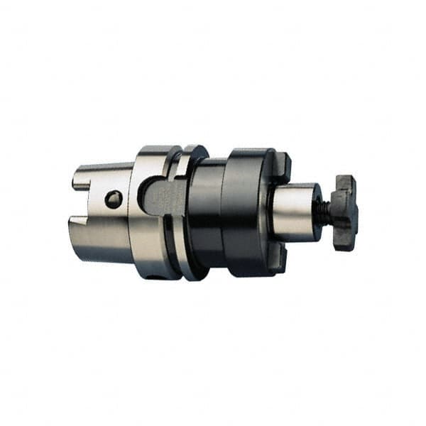 HAIMER - HSK63A Taper Face Mill Holder & Adapter - 32mm Pilot Diam, 60mm Arbor Length - Exact Tooling