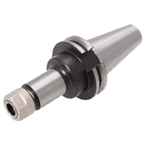 Iscar - 0.041" to 0.632" Capacity, 4" Projection, CAT40 Taper Shank, ER25 Collet Chuck - Through Coolant - Exact Tooling