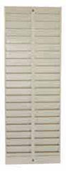Pyramid - Time Cards & Time Clock Accessories Type: 40 Pocket Badge Rack For Use With: General Offices or Factories - Exact Tooling