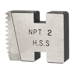 Florida Pneumatic - 2 - 11-1/2 NPT, Right Hand, Alloy Steel, Pipe Threader Die - Berkley 41000, Ridgid 12R, 00-R, 111-R, 0-R, 11-R, 30A, 31A Compatibility - Exact Tooling