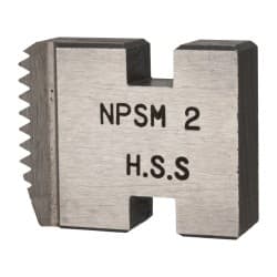 Florida Pneumatic - 2 - 11-1/2 NPSM, Right Hand, Alloy Steel, Pipe Threader Die - Berkley 41000, Ridgid 12R, 00-R, 111-R, 0-R, 11-R, 30A, 31A Compatibility - Exact Tooling