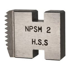 Florida Pneumatic - 2 - 11-1/2 NPSM, Right Hand, Alloy Steel, Pipe Threader Die - Berkley 41000, Ridgid 12R, 00-R, 111-R, 0-R, 11-R, 30A, 31A Compatibility - Exact Tooling