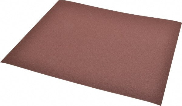 3M - 150 Grit, Aluminum Oxide Sanding Sheet - 11" Long x 9" Wide, Very Fine Grade, J Weighted Cloth Backing - Exact Tooling