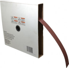 3M - 1-1/2" x 50 Yd 60 Grit Aluminum Oxide Cloth Roll - Medium Grade, X Weighted Backing - Exact Tooling