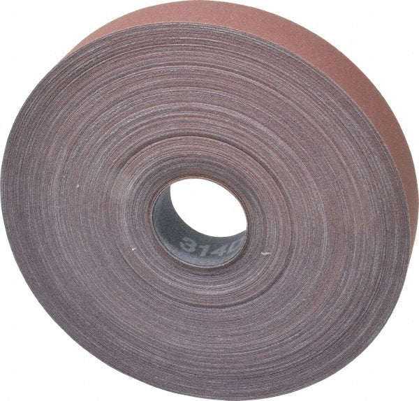 3M - 1" x 50 Yd 280 Grit Aluminum Oxide Cloth Roll - Extra Fine Grade, J Weighted Backing - Exact Tooling