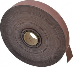 3M - 1" x 50 Yd 320 Grit Aluminum Oxide Cloth Roll - Extra Fine Grade, J Weighted Backing - Exact Tooling