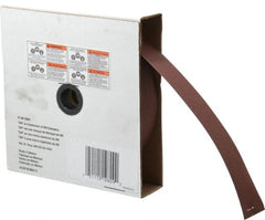 3M - 1-1/2" x 50 Yd 120 Grit Aluminum Oxide Cloth Roll - Fine Grade, J Weighted Backing - Exact Tooling