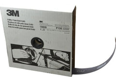 3M - 1-1/2" x 50 Yd 150 Grit Aluminum Oxide Cloth Roll - Very Fine Grade, J Weighted Backing - Exact Tooling