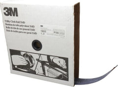 3M - 2" x 50 Yd 100 Grit Aluminum Oxide Cloth Roll - Fine Grade, J Weighted Backing - Exact Tooling