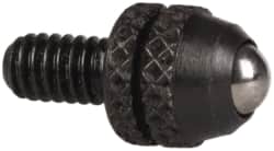 SPI - #4-48, 0.0780" Ball Diam, Steel Contact Point - 1" Contact Point Length, Use with 13-190-4 Dial Depth Gage - Exact Tooling