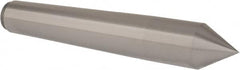 Riten - 1-3/4" Head Diam, Hardened Tool Steel Standard Point Solid Dead Center - Jarno 14 Taper, 1-3/4" Point Diam, 3" Point Length, 10-1/2" OAL - Exact Tooling