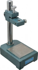 Fowler - Steel, Rectangular Base, Comparator Gage Stand - 8-1/2" High, 6" Base Length x 4" Base Width x 1-1/2" Base Height, Includes Holder - Exact Tooling