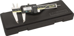 Mitutoyo - 0 to 100mm Range, 0.01mm Resolution, Electronic Caliper - Stainless Steel with 40mm Stainless Steel Jaws, 0.03mm Accuracy, SPC Output - Exact Tooling