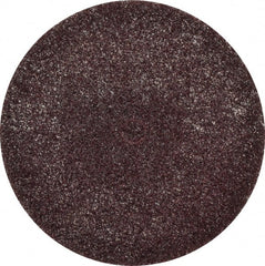 3M - 6" Medium Grade Aluminum Oxide Deburring Disc - 1/2" Center Hole, Arbor Connection, Maroon, 4,000 Max RPM - Exact Tooling