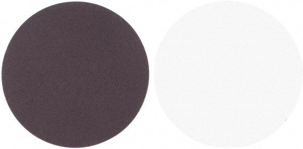 Norton - 15" Diam, 60 Grit Aluminum Oxide Adhesive PSA Disc - Coarse Grade, Brown, X Weighted Backing, Flexible - Exact Tooling