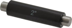 SPI - 2 Inch Long, Accuracy Up to 0.0001 Inch, Flat End Micrometer Calibration Standard - Use with Micrometers, Includes Heat Insulating Handle - Exact Tooling